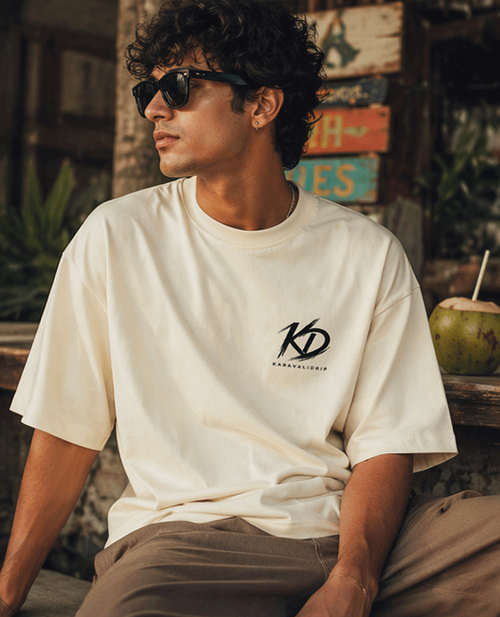 karanavali coastal vibe Unisex Terry Oversized Tee
