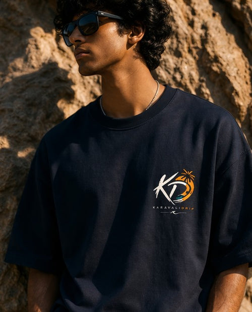 Coastal style Unisex Terry Oversized Tee