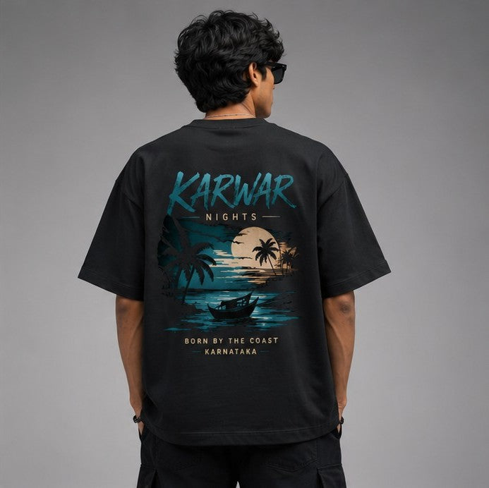 Karwar Nights Terry Oversized Tee